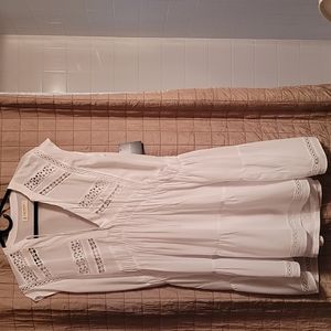 Lucky Brand white dress/bathing suit cover up